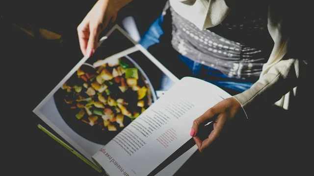 Ilustrasi food recipe easy